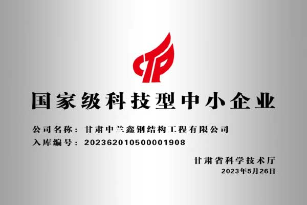 国家级科技型中小企业